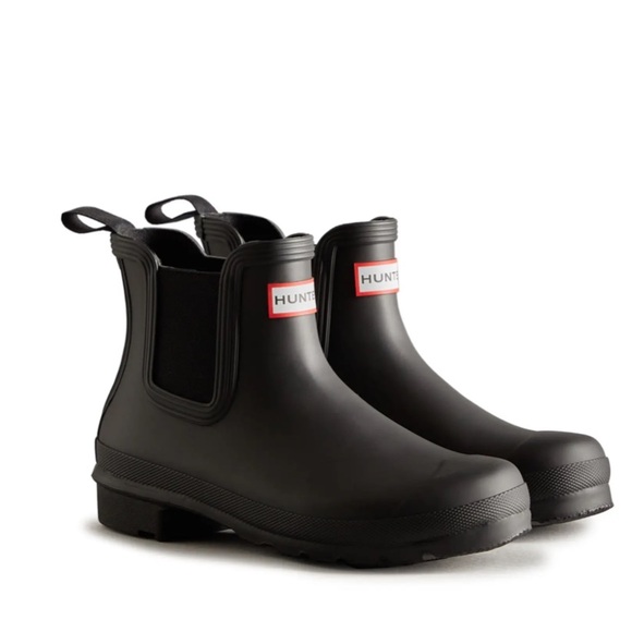 Hunter Shoes - Hunter Classic Black Ankle Boots